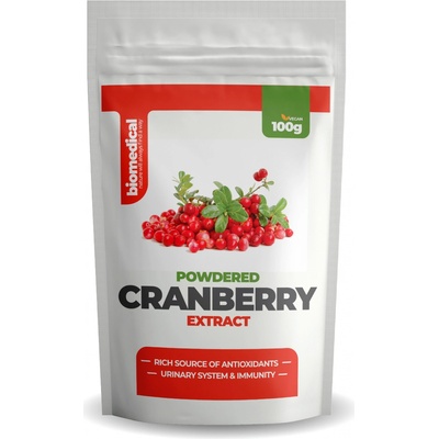 BioMedical Cranberry Extract brusinkový extrakt 100 g