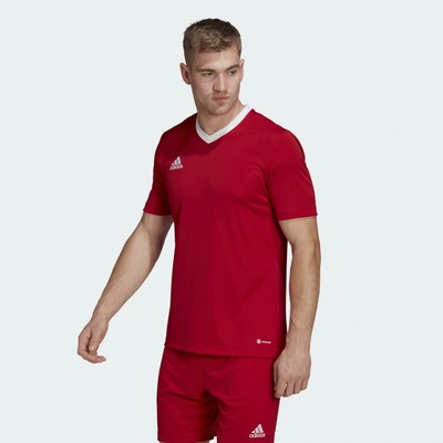 adidas ENTRADA 22 JERSEY Červená Bílá
