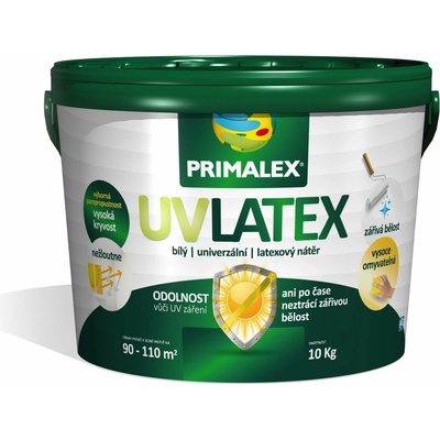 Primalex UV Latex Interiérová farba biela,10kg