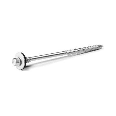 RAWLPLUG Šroub samovrtný pro sedvič. panely s podložkou OTR beton/dřevo Zinc Flake Varianta: 6,3 x 185 mm