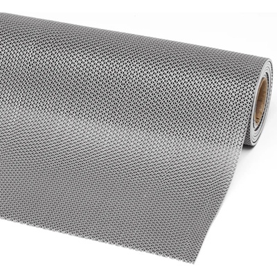 Notrax 538 Gripwalker Lite Antibakteriálna PVC rohož do mokrého prostredia sivá 91cm x m