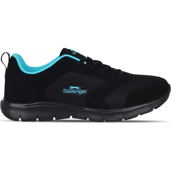 Slazenger Дамски маратонки Slazenger Force Mesh Womens Trainers - Black/Blue