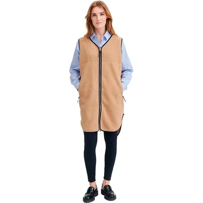 REDGREEN Потник Redgreen Pile Fleece Long Vest - Beige (Dark Sand)
