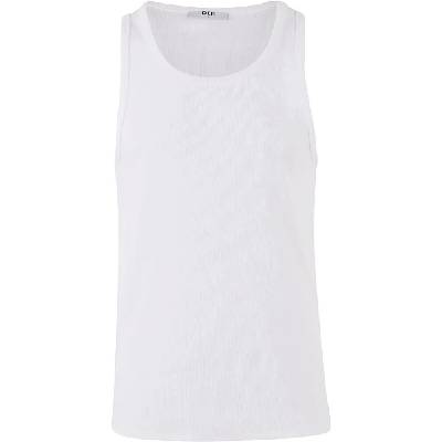 Тениска Def Sleeveless T-shirt - White (Bright White / Bright White)