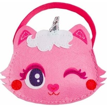 Stnux Kreativní sada Růžový pytlík s koťátkem Felt Crafts