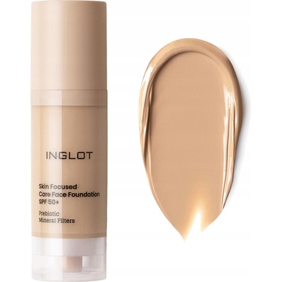 Inglot Skin Focused Care Face Foundation SPF50 krycí make-up 304 Classic Beige 30 ml