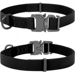 COLLAR Водоустойчив нашийник wau dog - черен 35-58 см / 25 мм