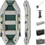 Bestway Надуваема лодка Bestway Ranger Elite X4 65157 за риболов, 320x148x47 см