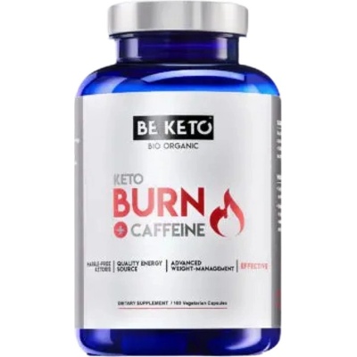 BeKeto Keto Burn + Caffeine [180 капсули]
