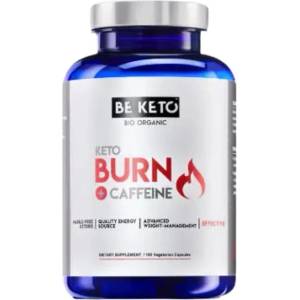 BeKeto Keto Burn + Caffeine [180 капсули]