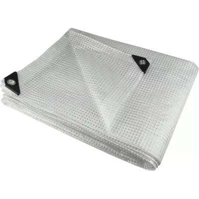 Dedra N09045 Plachta 4 x 5 100 g/m² transparentní vyztužená