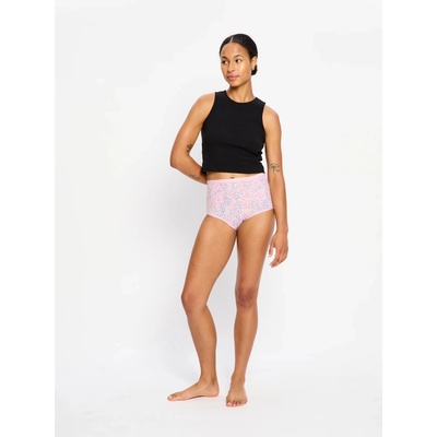 Modibodi Менструални бикини Modibodi Classic Full Brief Moderate Flore Pink Modibodi | Rozov Mnogotsveten | ЖЕНИ | M
