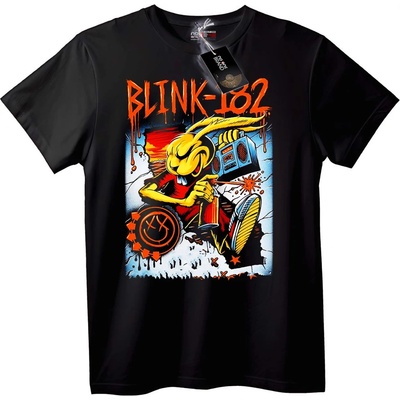 NOONEBRAND Тениска Blink-182 с Заек - 7XL, White