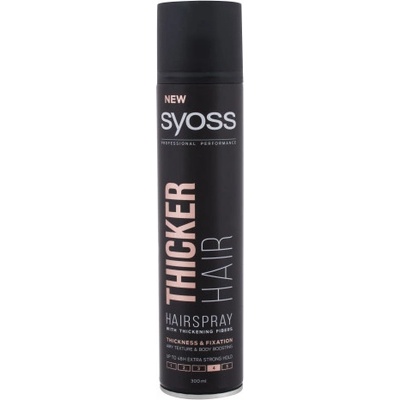 Syoss Thicker Hair Spray Lak na vlasy 300 ml