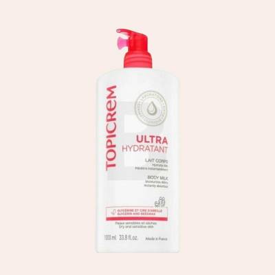 Topicrem UH BODY Ultra-Moisturizing Body Milk hloubkově hydratační tělové mléko pro suchou a citlivou pokožku 1000 ml