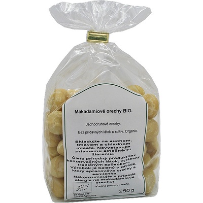 Nutrivital Makadamiové orechy BIO 250 g