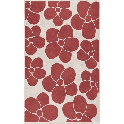 Mila Home Червен килим подходящ за пране 160x230 cm Red Meadow - Mila Home (HKG-MMN-Colorful-007-160x230)
