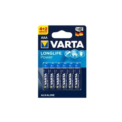 VARTA Батерия Longlife Power AAA/LR03 4+2бр