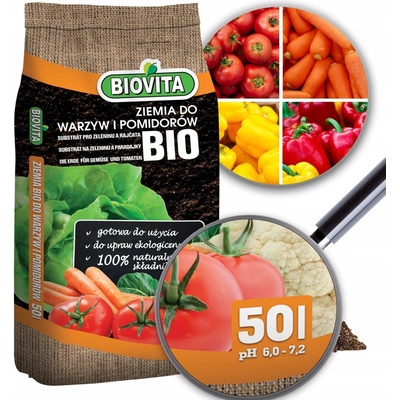 BIOVITA BIO ZELENINY RAJČAT 50 L