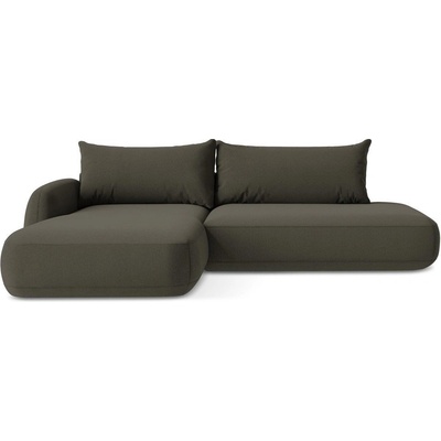 makamii Кафяв сгъваем ъглов диван (ляв ъгъл) Hale - Makamii (HALE_LCOF_48_P1_C7)