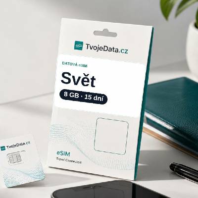eSIM Regionální 8 GB / 14 dní