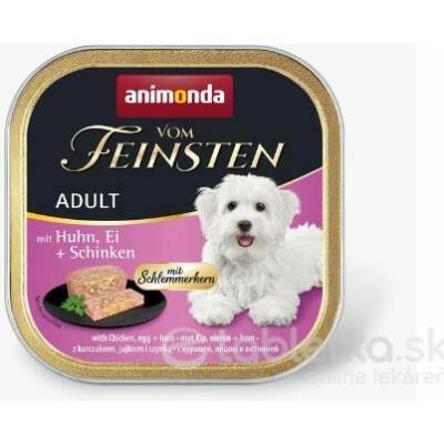 Animonda Vom Feinsten Dog Adult Chicken Egg Ham 11 x 150 g