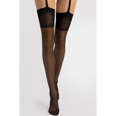 Fiore Punčochy na podvazkový pás O 4030 Mirage 20 DEN Černá – Zbozi.Blesk.cz