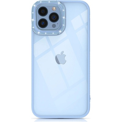 Kingxbar Кейс Kingxbar Sparkle Series за iPhone 13 Pro Max, син (6959003506115)