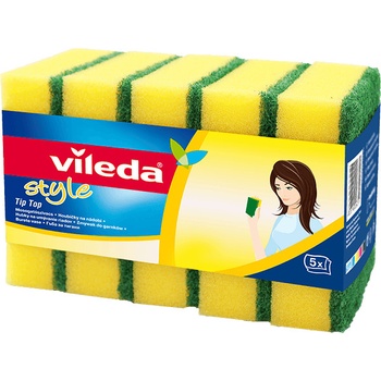 Vileda 106032 Style Tip Top hubka 5 ks