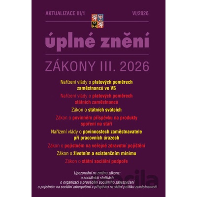 Aktualizace O poměrech zaměstnanců ve veřejných službách a správě
