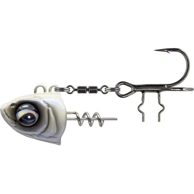 Savage Gear Monster Vertical Heads Pearl White vel.2 150g