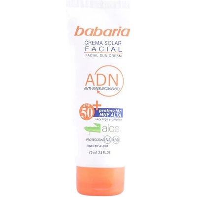 Babaria Aloe ADN Anti-Aging Sun Cream SPF50+ 75ml Protector - White (White)