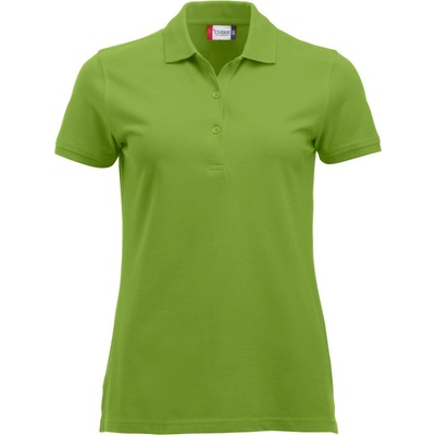 CLIQUE Polokošile Classic Marion S S těžká bavlna krátký rukáv dámská COT67824603700 light blue Modrá světlá