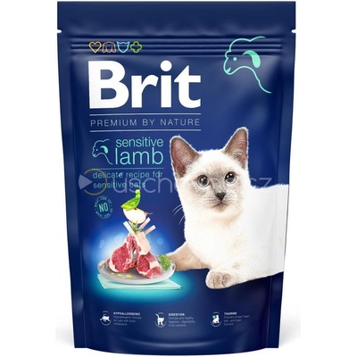 Brit Premium by Nature Cat. Sensitive Lamb 1,5 kg