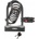 M-Wave U-образен катинар M-wave Bügelschloss mit Spiralgabel B & S Bike lock - Black - размер 8 x 1800 mm Spiralkabel (870-2975-0111)