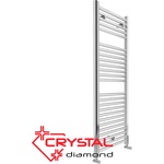 Crystal Стоманена лира CRYSTAL DIAMOND STRAIGHT CHROME 1230x500, 392W (100970)