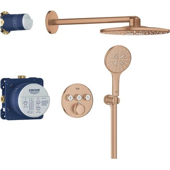 GROHE Душ система Grohtherm SmartControl, с 3 извода, цвят - мед (34863DL0)