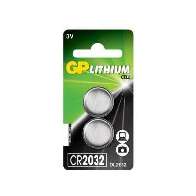 GP Batteries Бутонна батерия литиева gp cr2032 3v 2 бр. в блистер / цена за 1 бр. батерия/ gp, gp-bl-cr2032-7u2