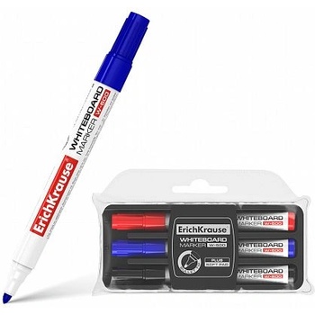 К-КТ ГЪБА С 3 МАРКЕРА ЗА БЯЛА ДЪСКА erich krause