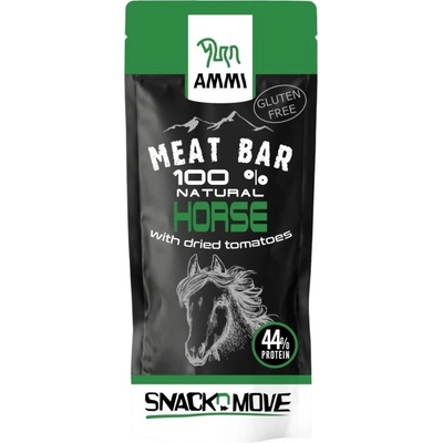 AMMI 100% Natural Horse Meat Bar with Dried Tomatoes [40 грама]