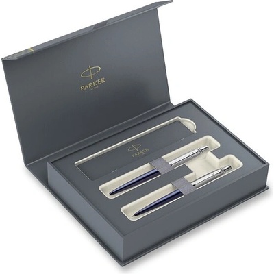 Parker Jotter Royal Blue CT dárková sada kuličkové pero a mikrotužka 1502/1553422 – Zboží Živě