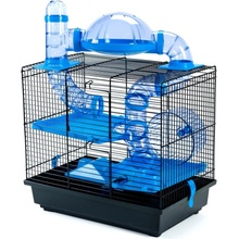 Inter Zoo klec ROCKY+TARAS modrá 42 x 28 x 38 cm