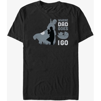 ZOOT. Fan Черна унисекс тениска ZOOT. Fan Star Wars Grogu Follows ZOOT. Fan | Cheren | МЪЖЕ | L