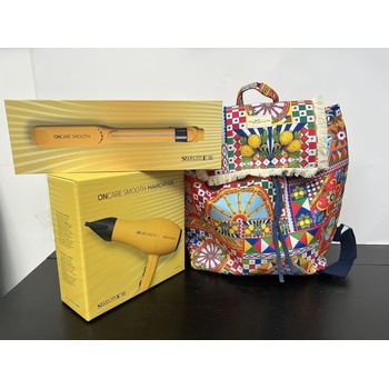 Selective Professional Комплект преса и сешоар Selective On Care Smooth + подарък чанта