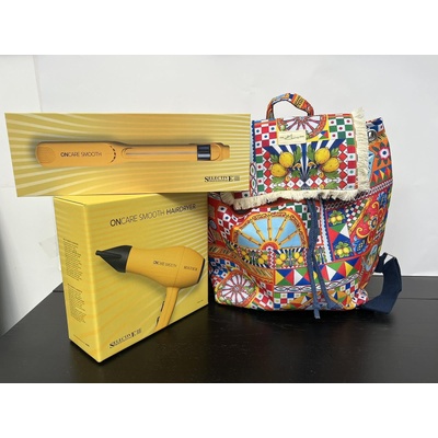 Selective Professional Комплект преса и сешоар Selective On Care Smooth + подарък чанта