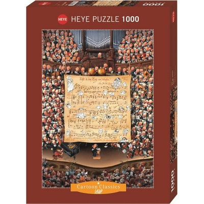 Heye Hudobný part 1000 dielov