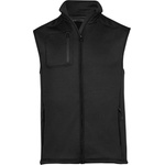 TEE JAYS tj9104 / Мъжка елек от еластичен полар - черна s (18910400201)