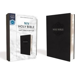 NIV, Holy Bible, Soft Touch Edition, Imitation Leather, Black, Comfort Print (ISBN: 9780310450474)