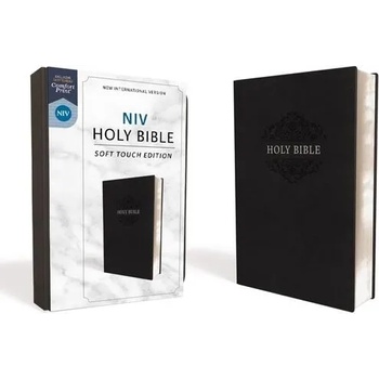 NIV, Holy Bible, Soft Touch Edition, Imitation Leather, Black, Comfort Print