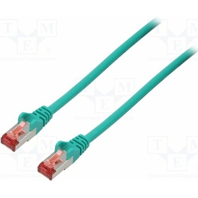 Goobay 68298 RJ45, CAT 6, S/FTP, 50m, zelený